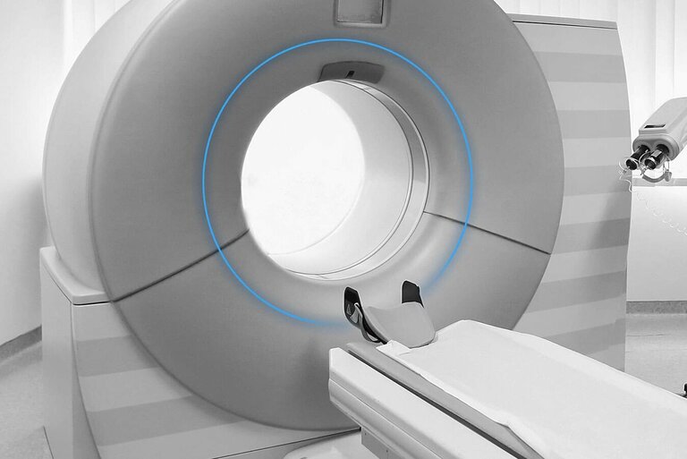 Anwendungsbeispiel Wälzlager: Computertomograph