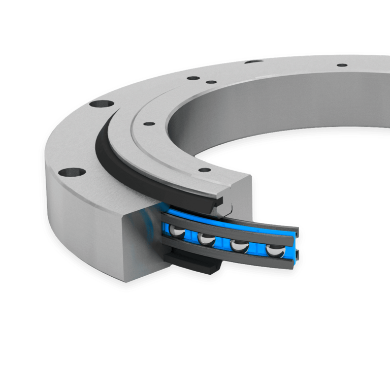 Wälzlager als Drehverbindung Typ LVA