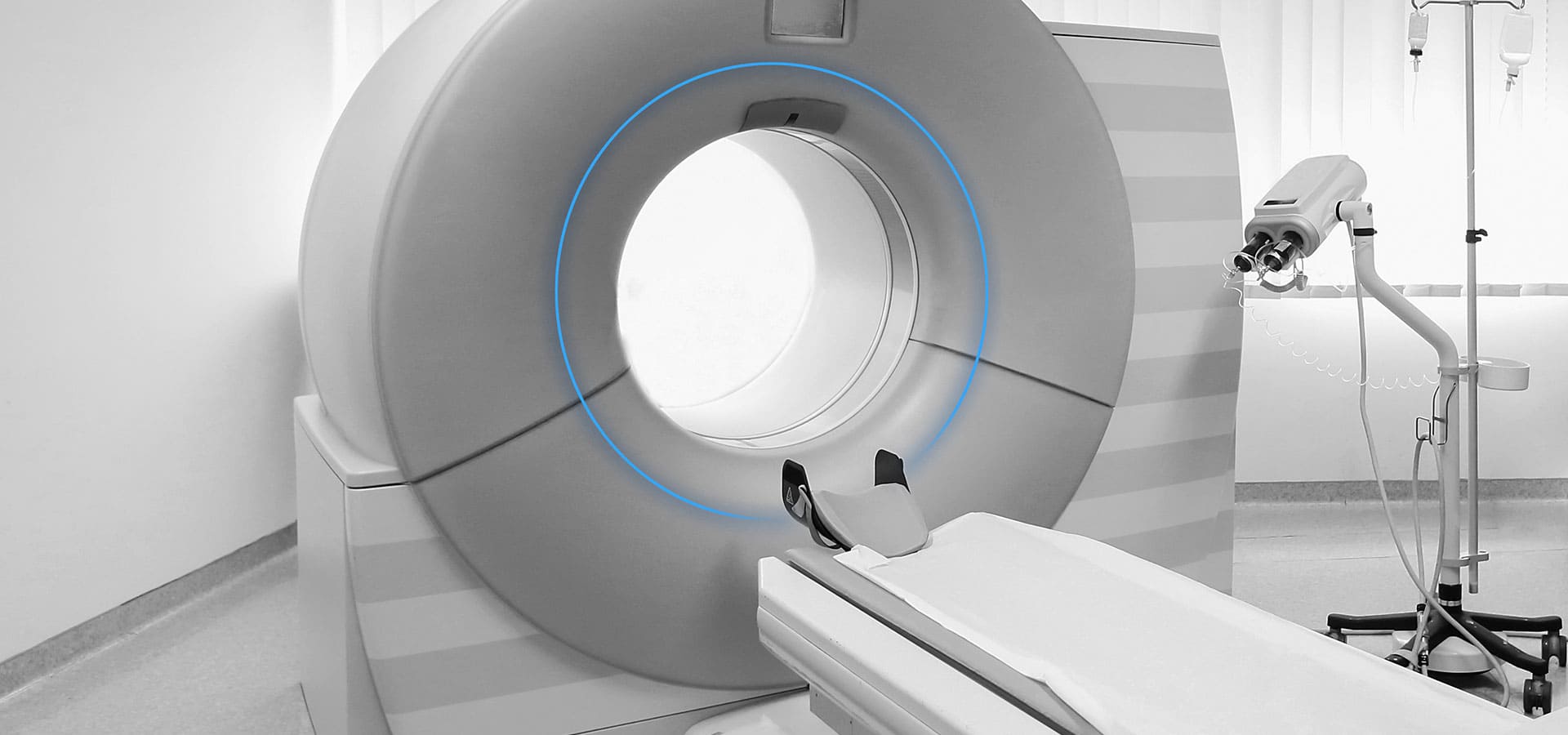 Wälzlager als Hauptlager des Computertomographen.