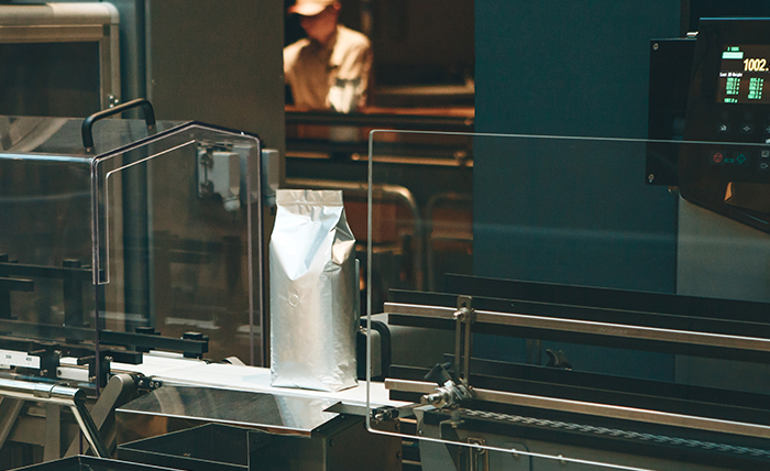 Linearführungen in einer Schlauchbeutelverpackungsmaschine