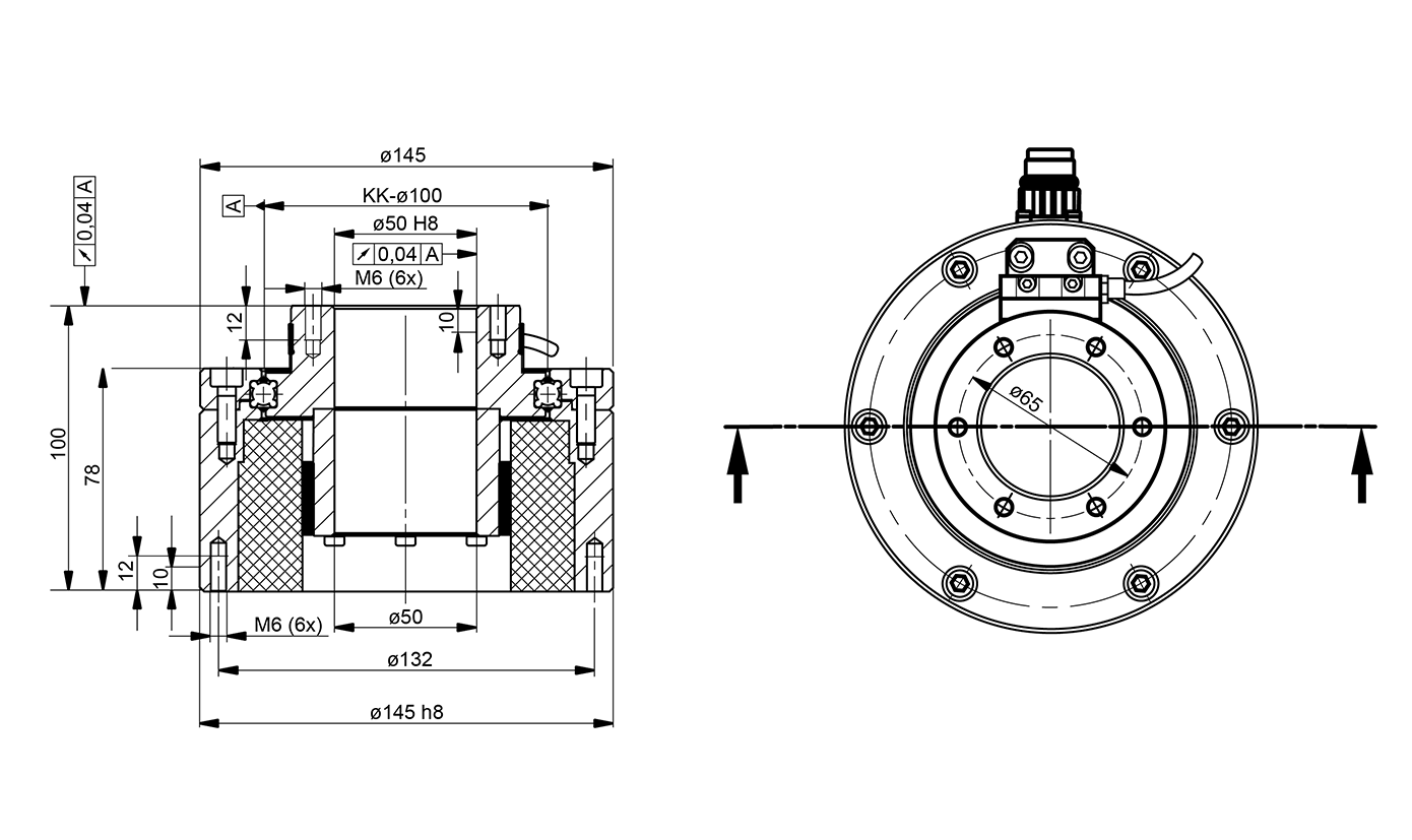 Technische Zeichnung LTD0100