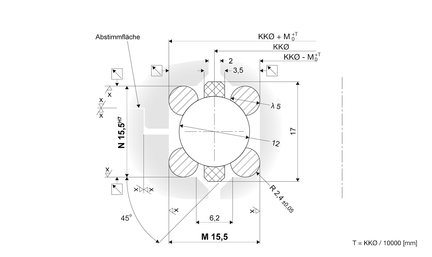 Technische Zeichnung LEL 5