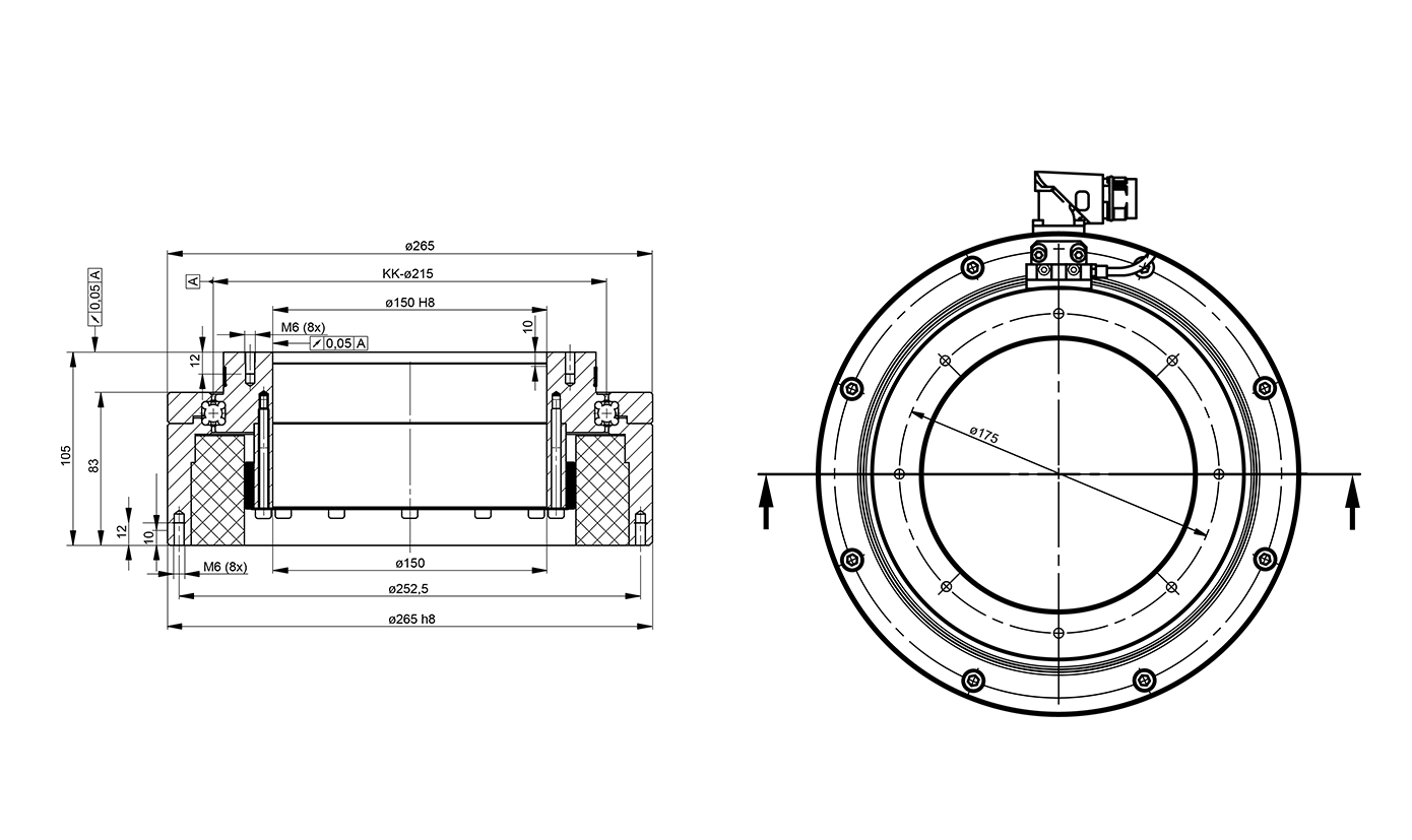 Technische Zeichnung LTD0215