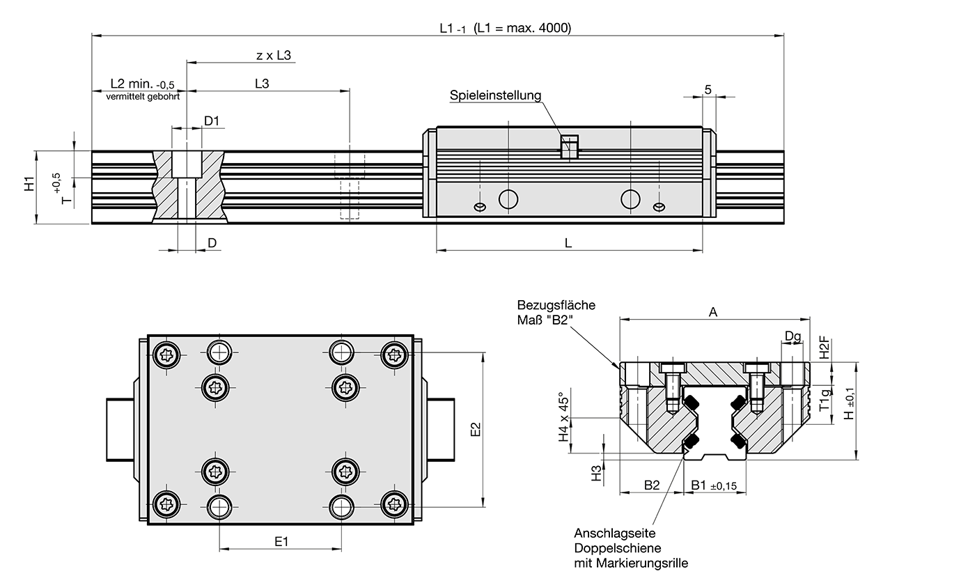 Technische Zeichnung FDC-K