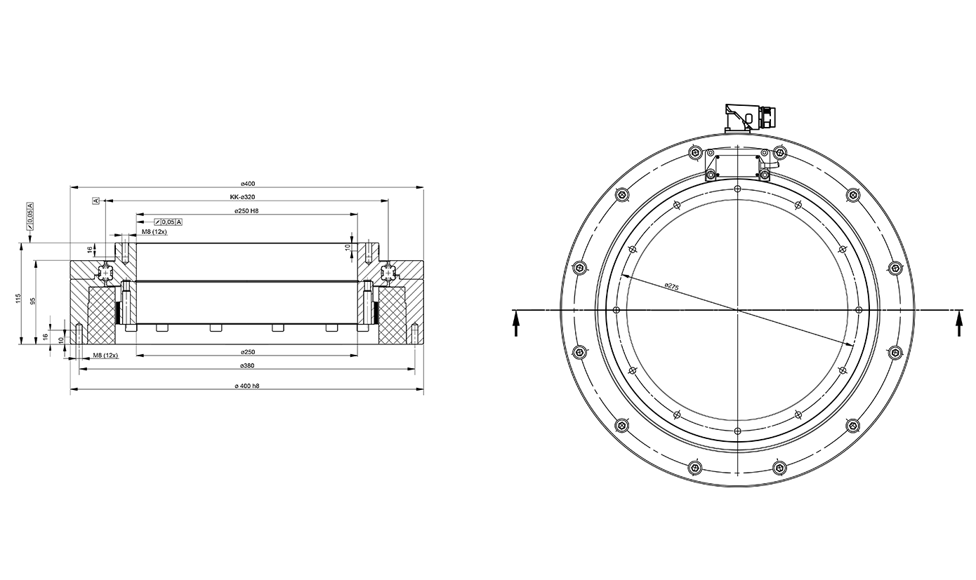 Technische Zeichnung LTD0320