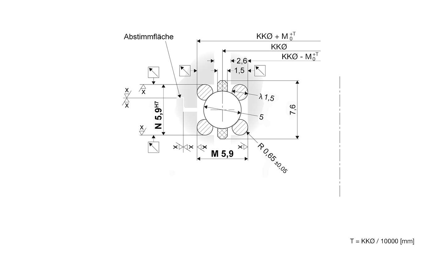 Technische Zeichnung LEL 1.5