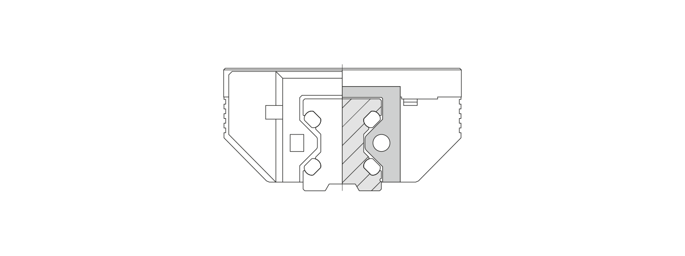 Technische Zeichnung Metallräumer